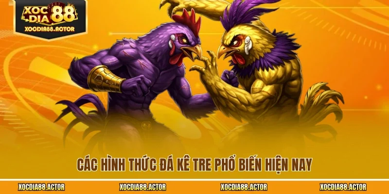 Các hình thức đá kê tre phổ biến hiện nay
