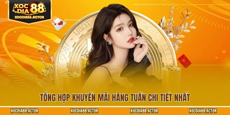 Tổng hợp khuyến mãi hàng tuần chi tiết nhất